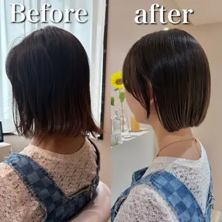 ショート ハイトーン/横浜 /伊藤 怜のヘアスタイル