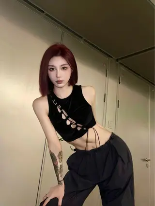 ミディアム ワンホンヘア ケラチン/Kaitoのヘアスタイル