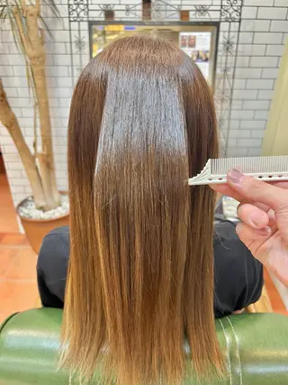 ロング 石井 佑樹のヘアスタイル