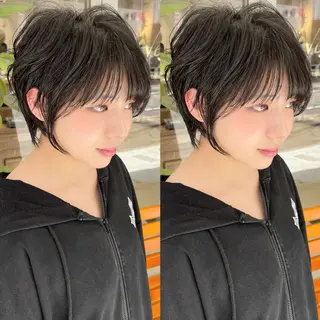 ショート イメチェンカット✂️ 錦糸町佐藤店長のヘアスタイル