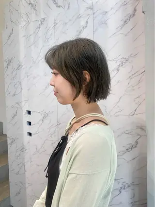 ショート マツザキ マナトのヘアスタイル