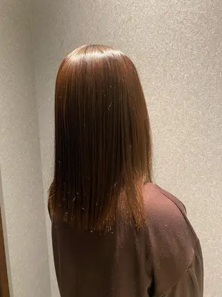 セミロング フルカワ ノゾミのヘアスタイル