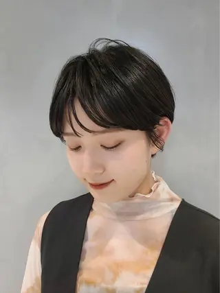 ショート EMANON銀座所属・ショート・ボブ✂️ 紅葉のヘアスタイル