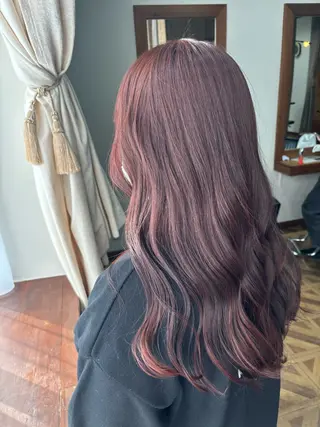 ロング カラー Cocolo hair MADO所属・兼子 莉彩のヘアスタイル