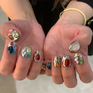 ネイル ゆびノさき茨木店 ニュアンス/アートのネイルデザイン