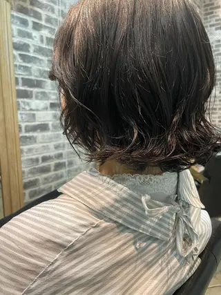 ミディアム パーマ まつ毛パーマ🐏 NANAMIのマツエク・マツパデザイン