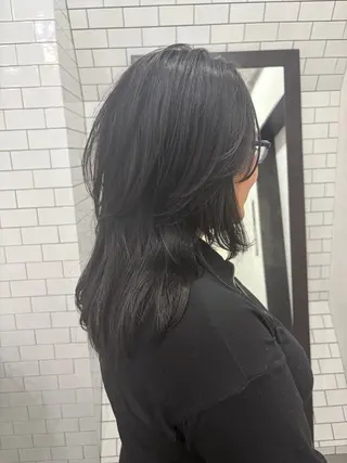 ロング 妙見 知洋のヘアスタイル