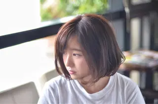 ショート カラー 城間 翔太のヘアスタイル