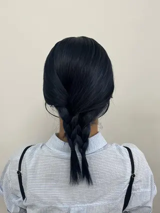 ミディアム カラー person♡kii マオのヘアスタイル