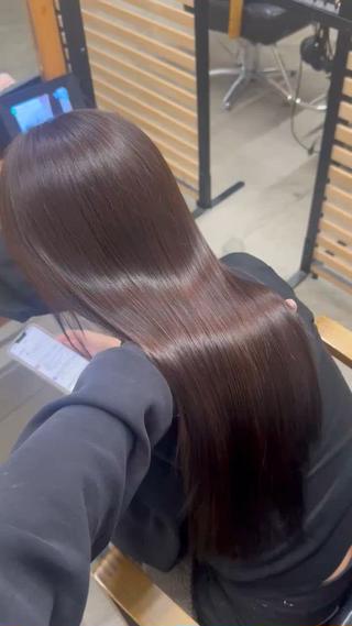 ロング ひろし/髪質改善/ 縮毛矯正/上品✨のヘアスタイル