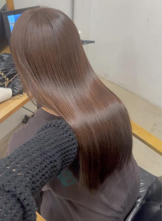 ロング ひろし/髪質改善/ 縮毛矯正/上品✨のヘアスタイル