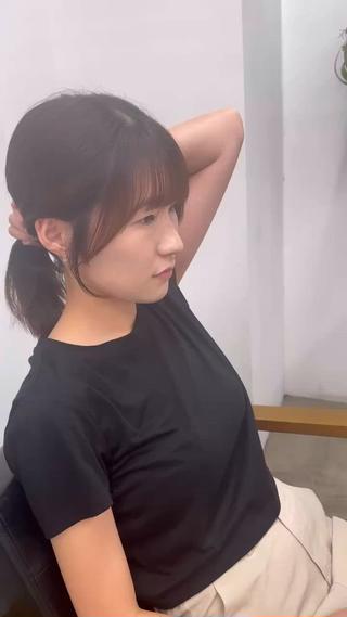 ミディアム ひろし/髪質改善/ 縮毛矯正/上品✨のヘアスタイル