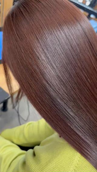 ロング ひろし/髪質改善/ 縮毛矯正/上品✨のヘアスタイル