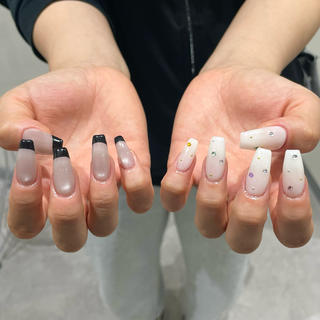 ネイル IROHA NAIL Kurumi🪽🫧のネイルデザイン