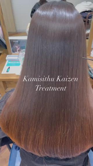 ロング カラー 👑艶髪・パーソナル カラー・メイク真鍋涼のヘアスタイル