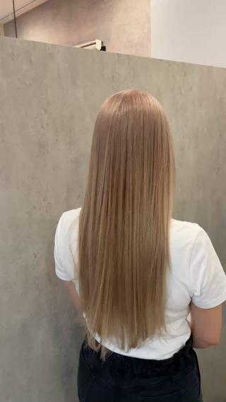 ロング 【艶カラー⠀】坂東 要のヘアスタイル