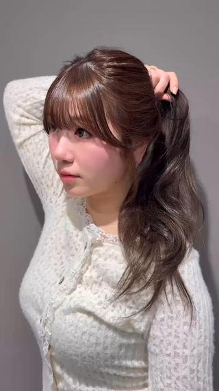 ロング カラー 🫧うる艶ハイトーン 🫧💘サヤ💘のヘアスタイル