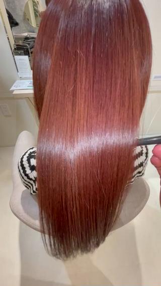 可愛いレッドカラー
お色もしっかり入ってこのツヤ感は可愛すぎる！ 