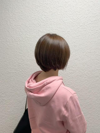 ショート カラー mahiro/暖色 カラー/カットモデルのヘアスタイル