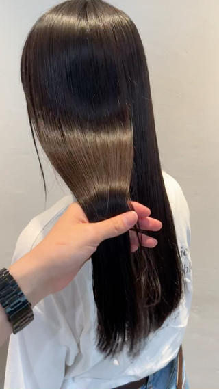 ロング ダン/メンズ/ 顔周り×透明感カラーのヘアスタイル