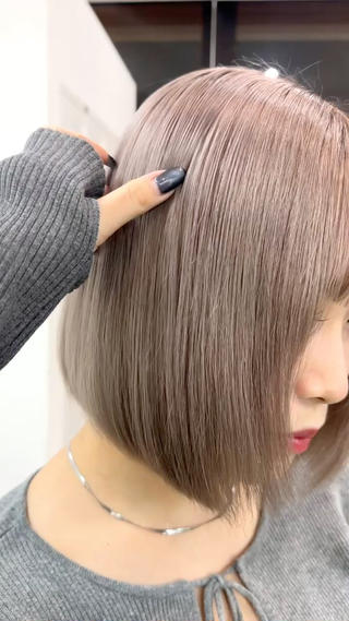 色落ちも経過も可愛いです♡
トリートメントもしてサラサラ～ 