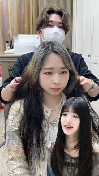 大人艶髪レイヤーカット 