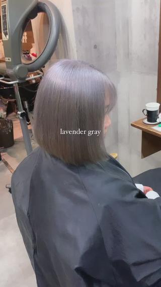 トリプルカラー
lavender gray 