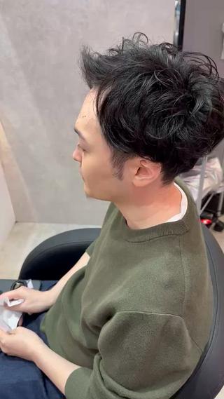 メンズパーマ 