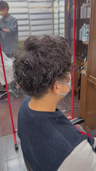 メンズ 谷川 由子のヘアスタイル