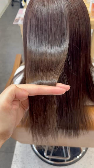 ロング MIZUKI🫧ྀི 韓国ヘアAFLOATのヘアスタイル