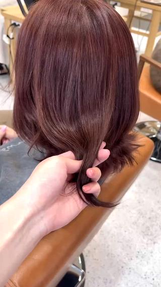 ミディアム MIZUKI🫧ྀི 韓国ヘアAFLOATのヘアスタイル