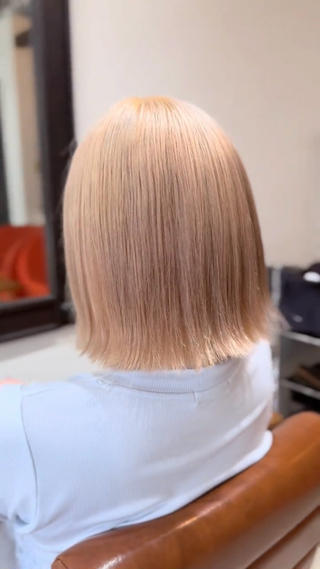 カラー 田中 奈布のヘアスタイル