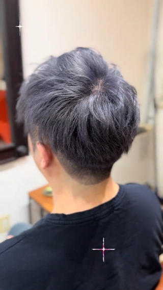 メンズ 田中 奈布のヘアスタイル