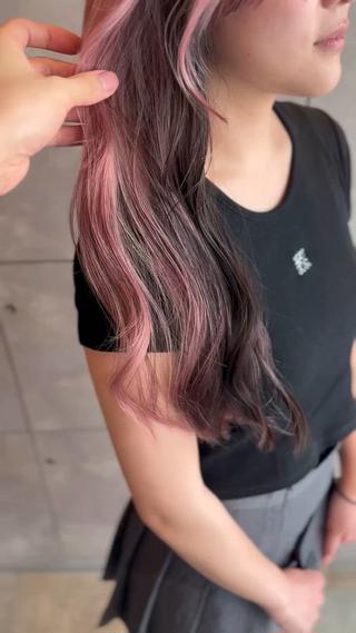 ロング カラー Lani5710所属・🎀ハイトーン・艶 カラー HANA🎀のヘアスタイル
