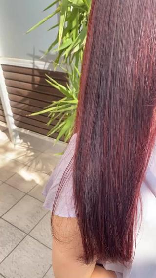 ロング カラー 🕶️佐藤 海李🐏のヘアスタイル