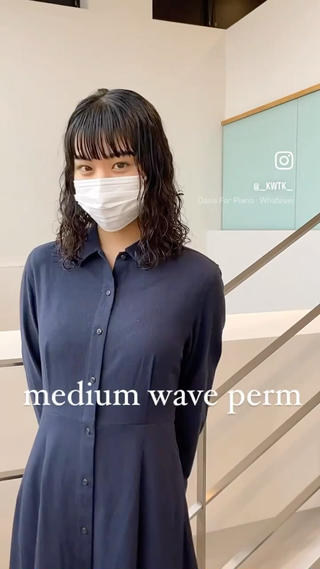 セミロング パーマ MISUZU🪡 ナチュラルモードのその他イメージ