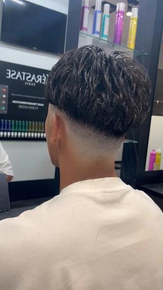 ショート パーマ ヘアアレンジ メンズ men'slapis YUTOのヘアスタイル