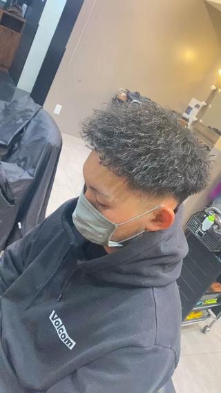 ショート パーマ ヘアアレンジ メンズ men'slapis YUTOのヘアスタイル