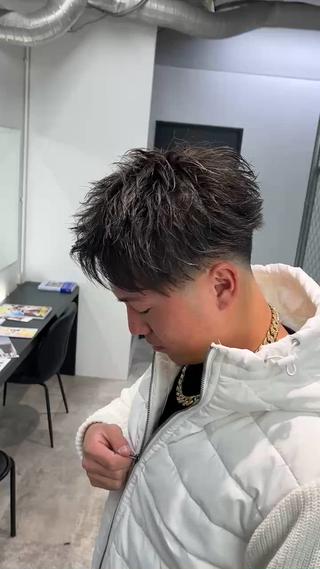 ショート メンズ ØVARL　Jingumae所属・OVARL/ メンズパーマ/きらりのヘアスタイル