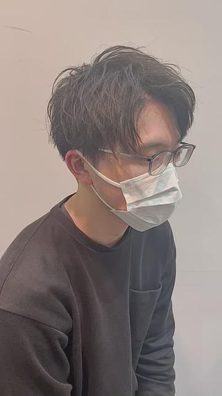 メンズ 梅田メンズカット 縮毛矯正中尾のヘアスタイル