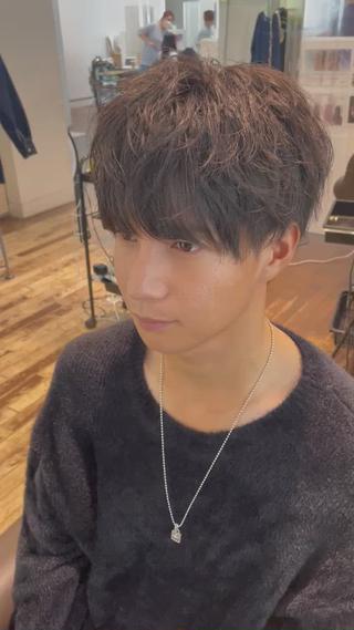 メンズ 梅田メンズカット 縮毛矯正中尾のヘアスタイル
