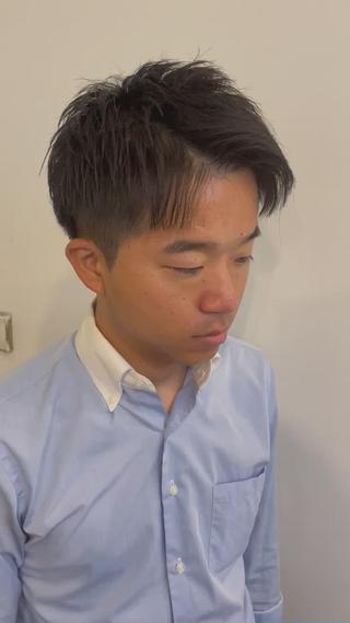 メンズ 梅田メンズカット 縮毛矯正中尾のヘアスタイル