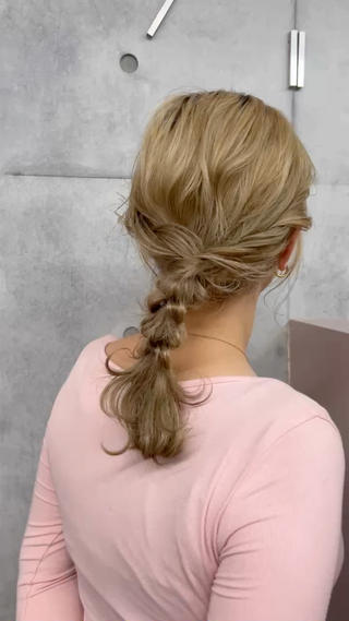 ヘアアレンジ カコ/レイヤーカット ヘアアレンジのヘアスタイル