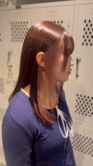 カラー しずく🤍🧸 / fifthパーマのヘアスタイル