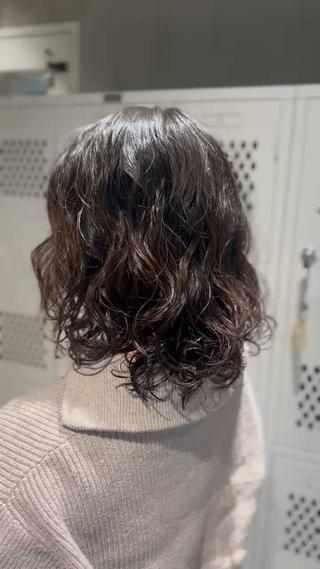 パーマ しずく🤍🧸 / fifthパーマのヘアスタイル