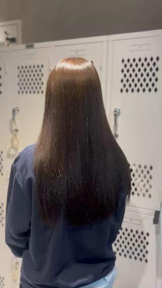 カラー しずく🤍🧸 / fifthパーマのヘアスタイル