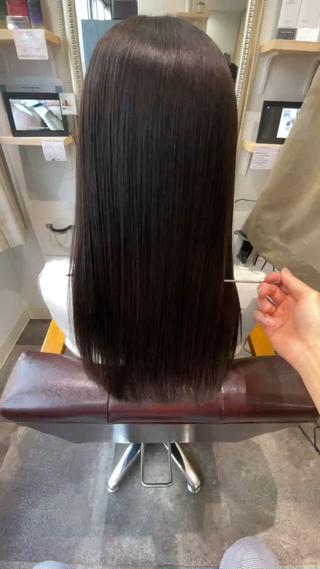 セミロング Takahiro 髪質改善のヘアスタイル