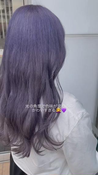 ロング カラー 韓国レイヤー/髪質 改善/縮毛🤍吉田のヘアスタイル