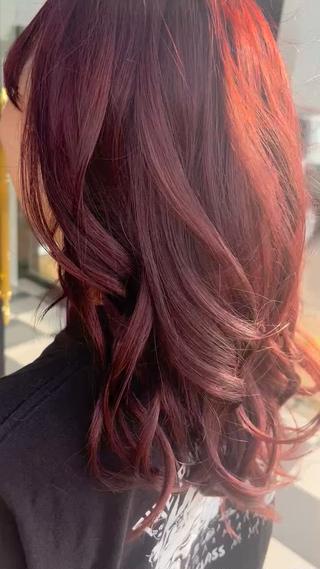 cherry color  