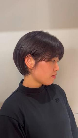ショート 🌿ボブ パーマ高橋啓太🌿のヘアスタイル